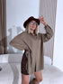 Blouse "FINAL" PF313 - CAPPUCCINO